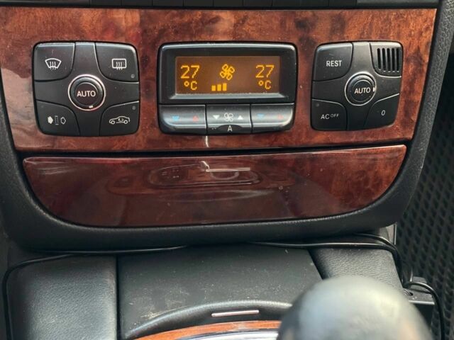 Чорний Мерседес С Клас, об'ємом двигуна 3.2 л та пробігом 420 тис. км за 5700 $, фото 13 на Automoto.ua