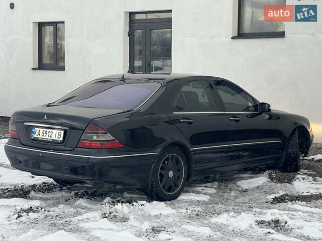 Чорний Мерседес С Клас, об'ємом двигуна 4 л та пробігом 372 тис. км за 3500 $, фото 17 на Automoto.ua
