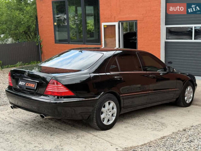 Мерседес С Клас 2003 у Івано-Франківську на Automoto.ua Чорний Мерседес С Клас, об'ємом двигуна 5.51 л та пробігом 112 тис. км за 13999 $, фото 5 на Automoto.ua