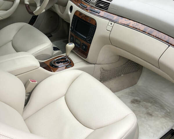 Черный Мерседес С Класс, объемом двигателя 5 л и пробегом 290 тыс. км за 8000 $, фото 12 на Automoto.ua