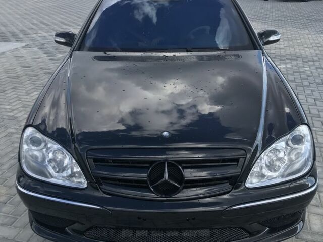 Чорний Мерседес С Клас, об'ємом двигуна 5 л та пробігом 350 тис. км за 4500 $, фото 1 на Automoto.ua