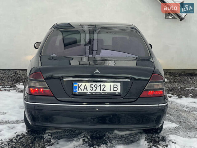 Чорний Мерседес С Клас, об'ємом двигуна 4 л та пробігом 372 тис. км за 3500 $, фото 16 на Automoto.ua