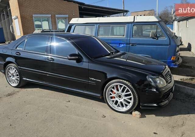 Черный Мерседес С Класс, объемом двигателя 6 л и пробегом 180 тыс. км за 10300 $, фото 12 на Automoto.ua