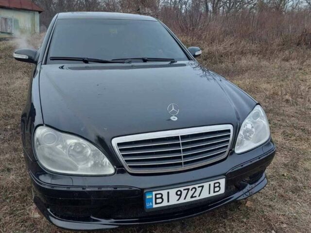 Чорний Мерседес С Клас, об'ємом двигуна 5 л та пробігом 360 тис. км за 7000 $, фото 6 на Automoto.ua