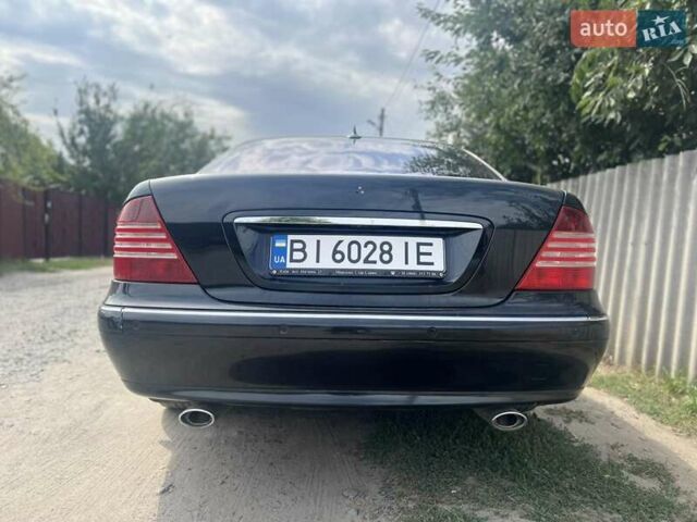 Чорний Мерседес С Клас, об'ємом двигуна 4.97 л та пробігом 273 тис. км за 5500 $, фото 4 на Automoto.ua