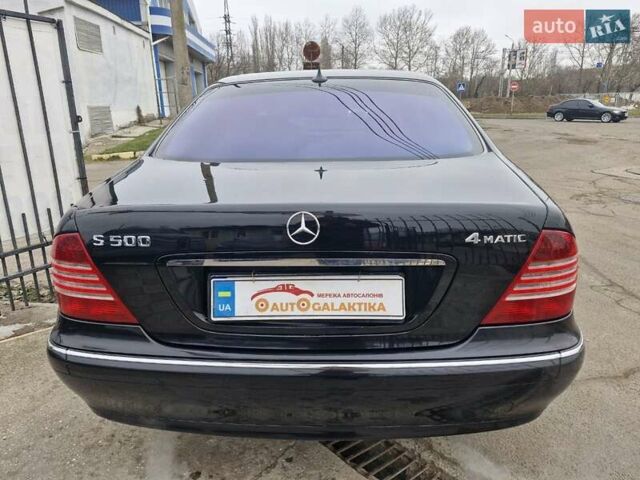 Чорний Мерседес С Клас, об'ємом двигуна 4.97 л та пробігом 295 тис. км за 8199 $, фото 4 на Automoto.ua