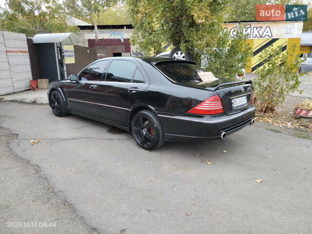 Мерседес С Клас 2003 у Миколаєві на Automoto.ua Чорний Мерседес С Клас, об'ємом двигуна 4.97 л та пробігом 222 тис. км за 4000 $, фото 2 на Automoto.ua