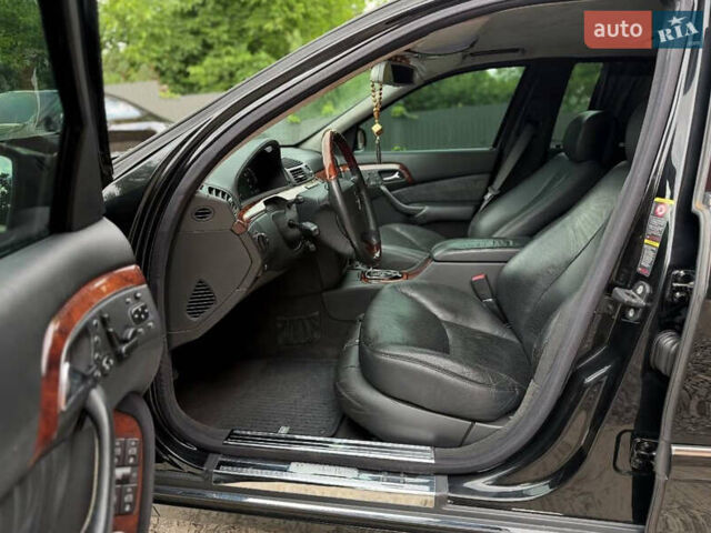 Мерседес С Клас 2003 у Івано-Франківську на Automoto.ua Чорний Мерседес С Клас, об'ємом двигуна 5.51 л та пробігом 112 тис. км за 13999 $, фото 6 на Automoto.ua