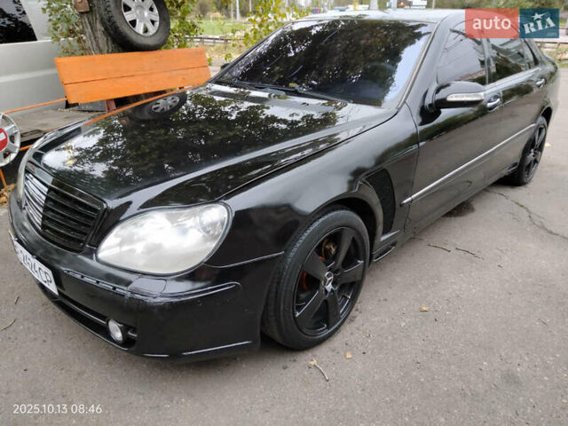 Мерседес С Клас 2003 у Миколаєві на Automoto.ua Чорний Мерседес С Клас, об'ємом двигуна 4.97 л та пробігом 222 тис. км за 4000 $, фото 7 на Automoto.ua