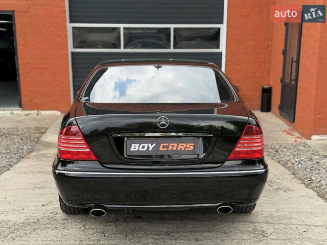 Мерседес С Клас 2003 у Івано-Франківську на Automoto.ua Чорний Мерседес С Клас, об'ємом двигуна 5.51 л та пробігом 112 тис. км за 13999 $, фото 4 на Automoto.ua