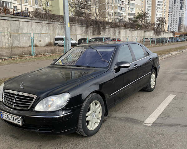 Черный Мерседес С Класс, объемом двигателя 5 л и пробегом 480 тыс. км за 6700 $, фото 4 на Automoto.ua
