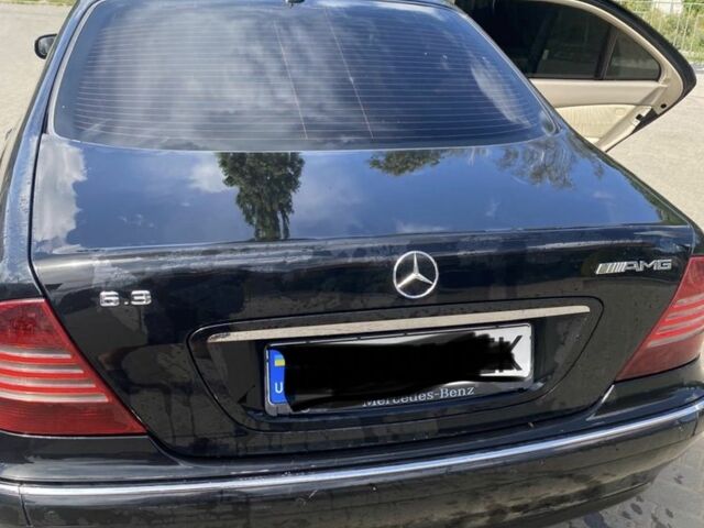 Черный Мерседес С Класс, объемом двигателя 3.6 л и пробегом 400 тыс. км за 4000 $, фото 7 на Automoto.ua