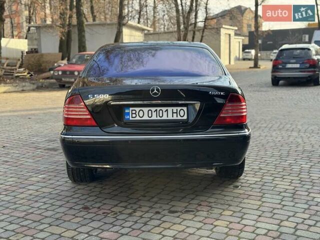 Черный Мерседес С Класс, объемом двигателя 5 л и пробегом 285 тыс. км за 7999 $, фото 12 на Automoto.ua