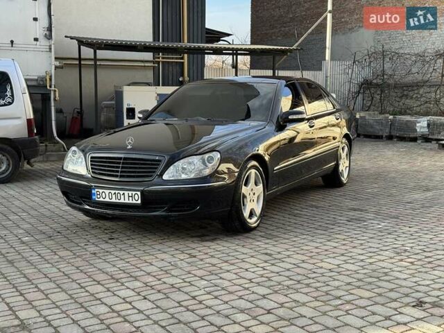 Черный Мерседес С Класс, объемом двигателя 5 л и пробегом 285 тыс. км за 7999 $, фото 2 на Automoto.ua