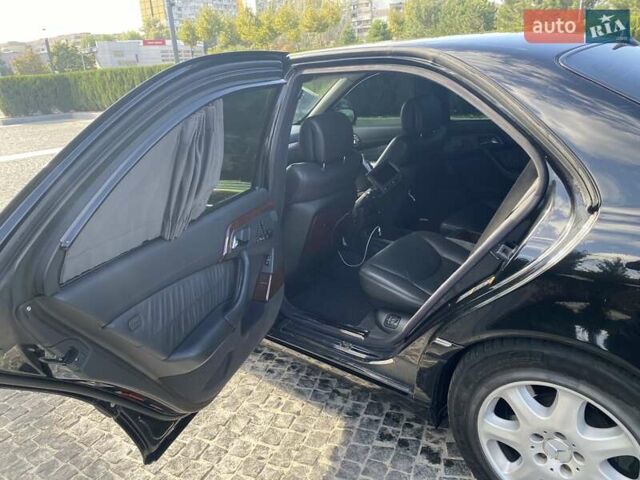 Чорний Мерседес С Клас, об'ємом двигуна 5.51 л та пробігом 114 тис. км за 29999 $, фото 10 на Automoto.ua