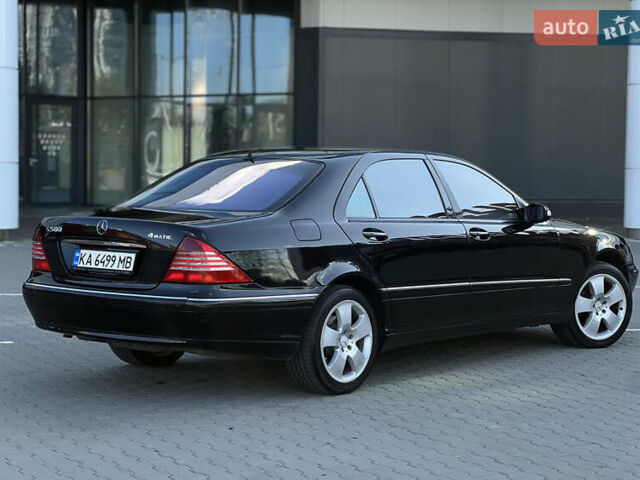 Черный Мерседес С Класс, объемом двигателя 5 л и пробегом 413 тыс. км за 7500 $, фото 9 на Automoto.ua