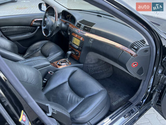 Черный Мерседес С Класс, объемом двигателя 5 л и пробегом 413 тыс. км за 7500 $, фото 31 на Automoto.ua