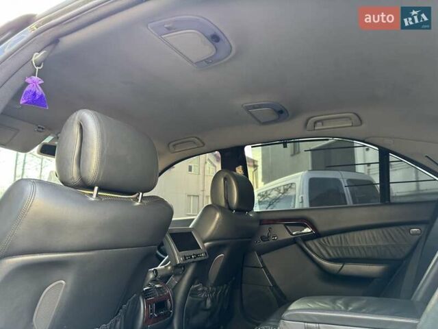 Черный Мерседес С Класс, объемом двигателя 5 л и пробегом 285 тыс. км за 7999 $, фото 38 на Automoto.ua