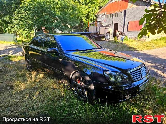 Чорний Мерседес С Клас, об'ємом двигуна 3.7 л та пробігом 200 тис. км за 6000 $, фото 3 на Automoto.ua