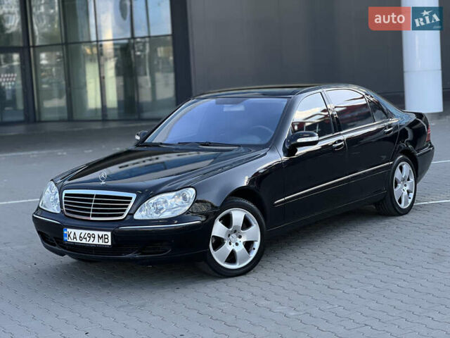 Черный Мерседес С Класс, объемом двигателя 5 л и пробегом 413 тыс. км за 7500 $, фото 1 на Automoto.ua