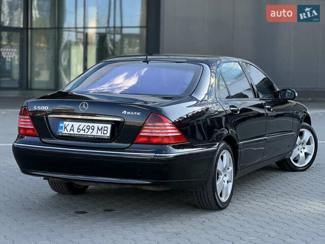 Черный Мерседес С Класс, объемом двигателя 5 л и пробегом 413 тыс. км за 7500 $, фото 8 на Automoto.ua