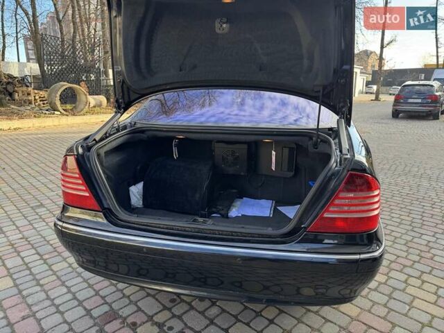 Черный Мерседес С Класс, объемом двигателя 5 л и пробегом 285 тыс. км за 7999 $, фото 39 на Automoto.ua