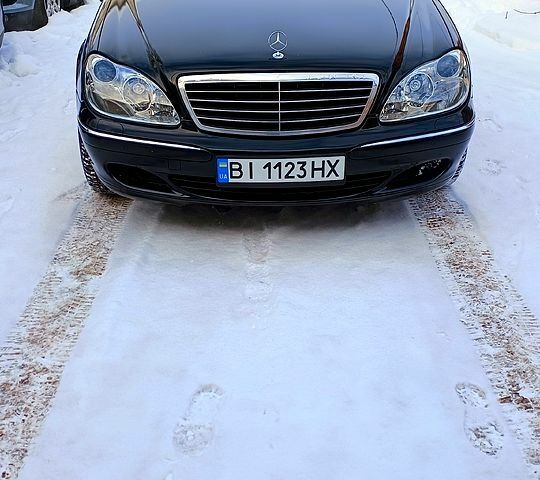 Черный Мерседес С Класс, объемом двигателя 3.2 л и пробегом 500 тыс. км за 7000 $, фото 1 на Automoto.ua