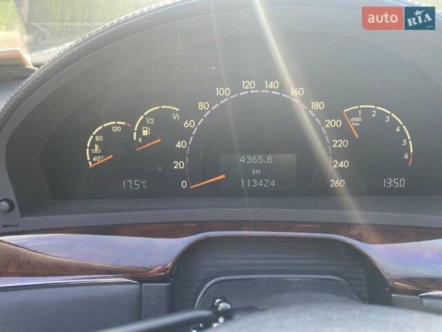 Чорний Мерседес С Клас, об'ємом двигуна 5.51 л та пробігом 114 тис. км за 29999 $, фото 2 на Automoto.ua