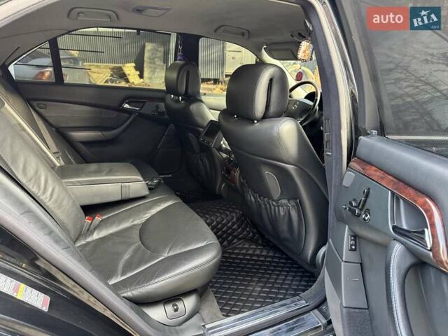 Черный Мерседес С Класс, объемом двигателя 5 л и пробегом 285 тыс. км за 7999 $, фото 42 на Automoto.ua