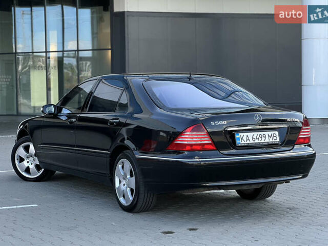 Черный Мерседес С Класс, объемом двигателя 5 л и пробегом 413 тыс. км за 7500 $, фото 5 на Automoto.ua