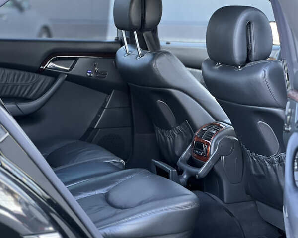 Черный Мерседес С Класс, объемом двигателя 5 л и пробегом 413 тыс. км за 7500 $, фото 25 на Automoto.ua