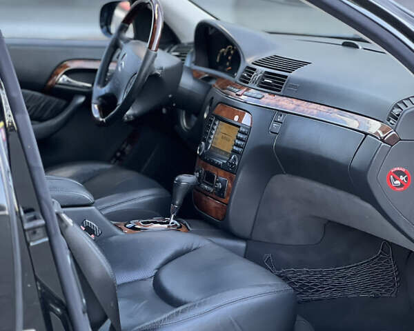 Черный Мерседес С Класс, объемом двигателя 5 л и пробегом 413 тыс. км за 7500 $, фото 30 на Automoto.ua