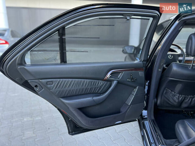 Черный Мерседес С Класс, объемом двигателя 5 л и пробегом 413 тыс. км за 7500 $, фото 20 на Automoto.ua