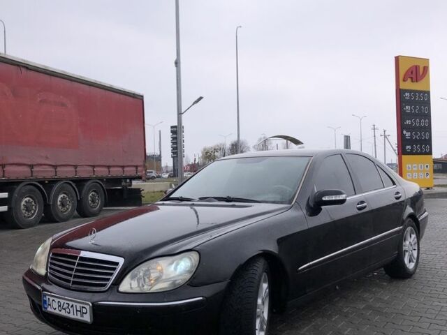 Чорний Мерседес С Клас, об'ємом двигуна 3.2 л та пробігом 335 тис. км за 7500 $, фото 2 на Automoto.ua