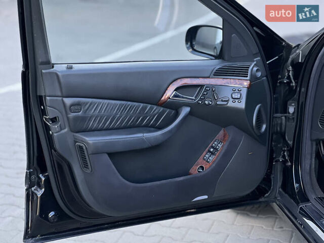 Черный Мерседес С Класс, объемом двигателя 5 л и пробегом 413 тыс. км за 7500 $, фото 34 на Automoto.ua