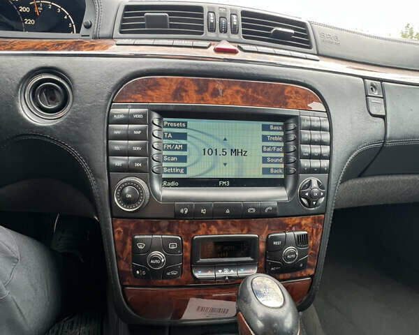 Черный Мерседес С Класс, объемом двигателя 5 л и пробегом 490 тыс. км за 5800 $, фото 20 на Automoto.ua