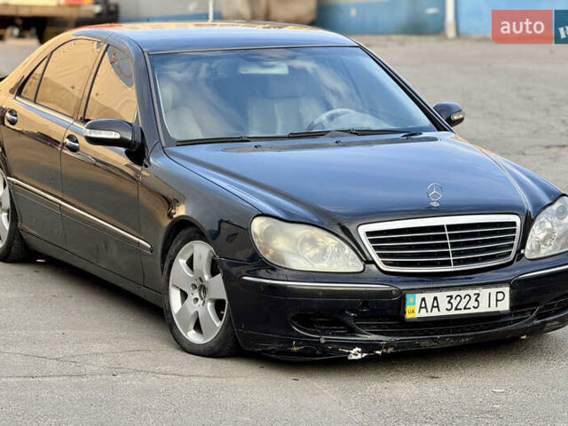 Чорний Мерседес С Клас, об'ємом двигуна 5 л та пробігом 328 тис. км за 2500 $, фото 1 на Automoto.ua