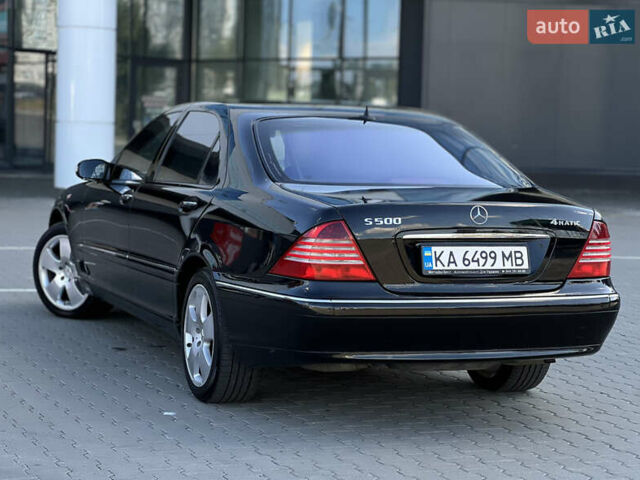 Черный Мерседес С Класс, объемом двигателя 5 л и пробегом 413 тыс. км за 7500 $, фото 6 на Automoto.ua