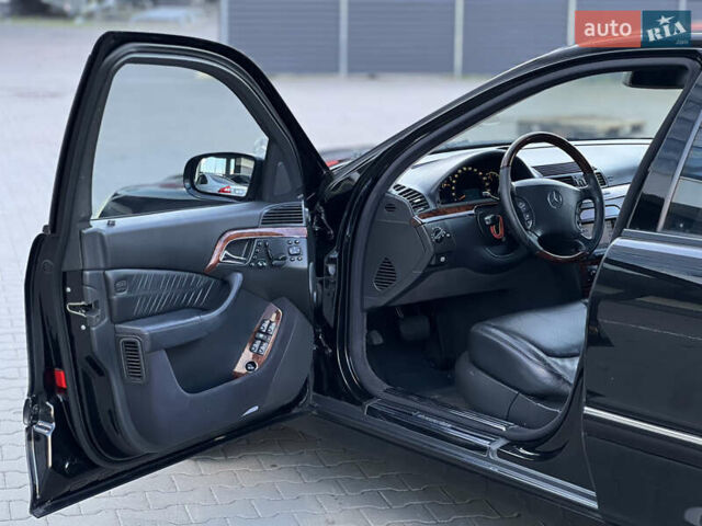 Черный Мерседес С Класс, объемом двигателя 5 л и пробегом 413 тыс. км за 7500 $, фото 33 на Automoto.ua