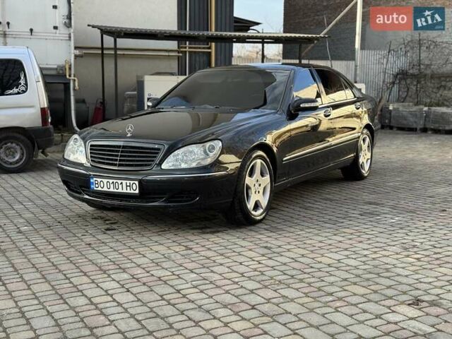 Черный Мерседес С Класс, объемом двигателя 5 л и пробегом 285 тыс. км за 7999 $, фото 3 на Automoto.ua