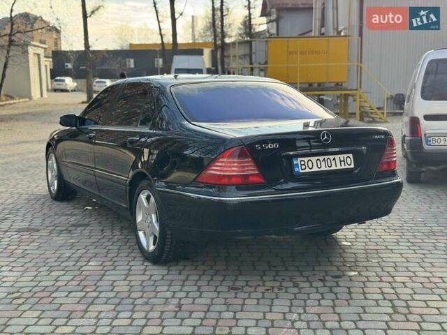 Черный Мерседес С Класс, объемом двигателя 5 л и пробегом 285 тыс. км за 7999 $, фото 13 на Automoto.ua
