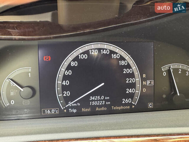 Мерседес С Класс 2005 в Киеве на Automoto.ua Черный Мерседес С Класс, объемом двигателя 5.5 л и пробегом 150 тыс. км за 14900 $, фото 7 на Automoto.ua