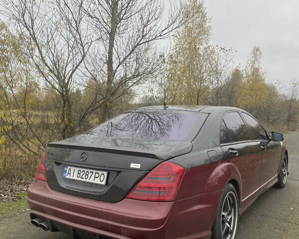 Чорний Мерседес С Клас, об'ємом двигуна 5.46 л та пробігом 419 тис. км за 8300 $, фото 7 на Automoto.ua