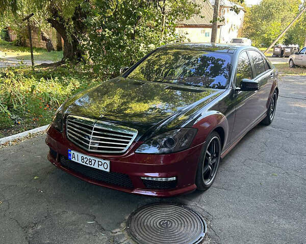 Чорний Мерседес С Клас, об'ємом двигуна 5.46 л та пробігом 419 тис. км за 8300 $, фото 12 на Automoto.ua