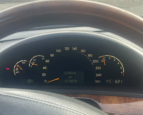 Черный Мерседес С Класс, объемом двигателя 3.72 л и пробегом 313 тыс. км за 4900 $, фото 19 на Automoto.ua