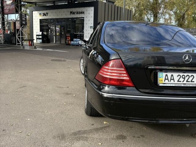 Мерседес С Класс 2005 в Киеве на Automoto.ua Черный Мерседес С Класс, объемом двигателя 5 л и пробегом 290 тыс. км за 4500 $, фото 4 на Automoto.ua