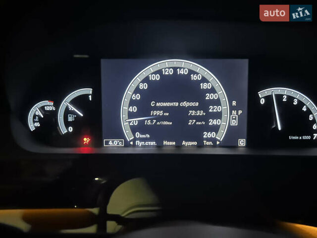 Черный Мерседес С Класс, объемом двигателя 5.46 л и пробегом 301 тыс. км за 13000 $, фото 15 на Automoto.ua