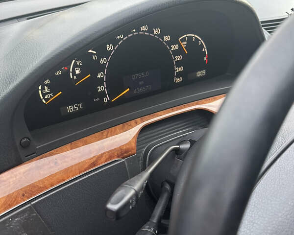 Черный Мерседес С Класс, объемом двигателя 3.2 л и пробегом 430 тыс. км за 6000 $, фото 6 на Automoto.ua