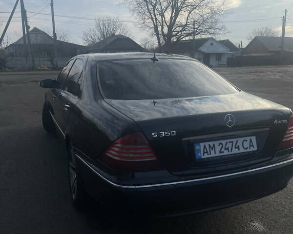 Черный Мерседес С Класс, объемом двигателя 3.72 л и пробегом 313 тыс. км за 4900 $, фото 3 на Automoto.ua
