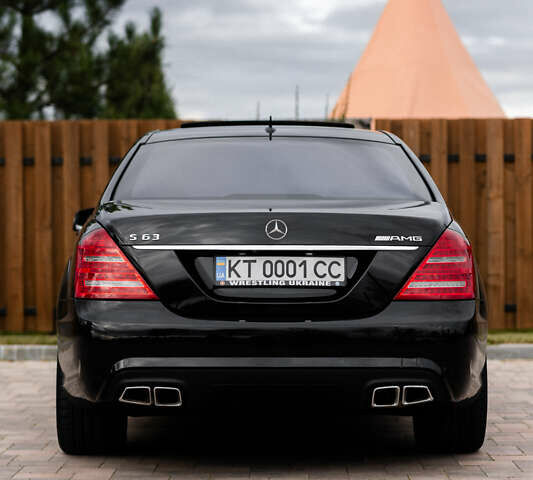 Черный Мерседес С Класс, объемом двигателя 5.46 л и пробегом 189 тыс. км за 16400 $, фото 52 на Automoto.ua